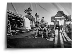 Muscle Beach Poster (24"x18")