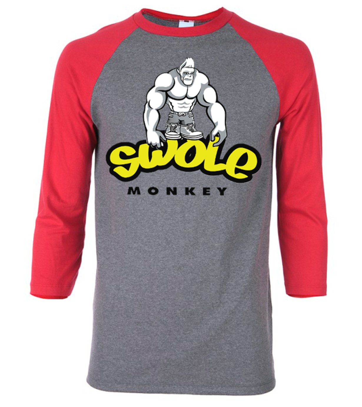 SWOLE MONKEY TEE –