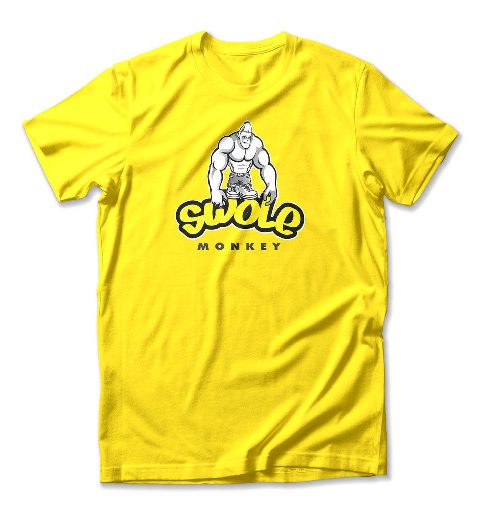 Original Icon T-Shirt – Graphic Gym Tee | Swole Monkey – Jay