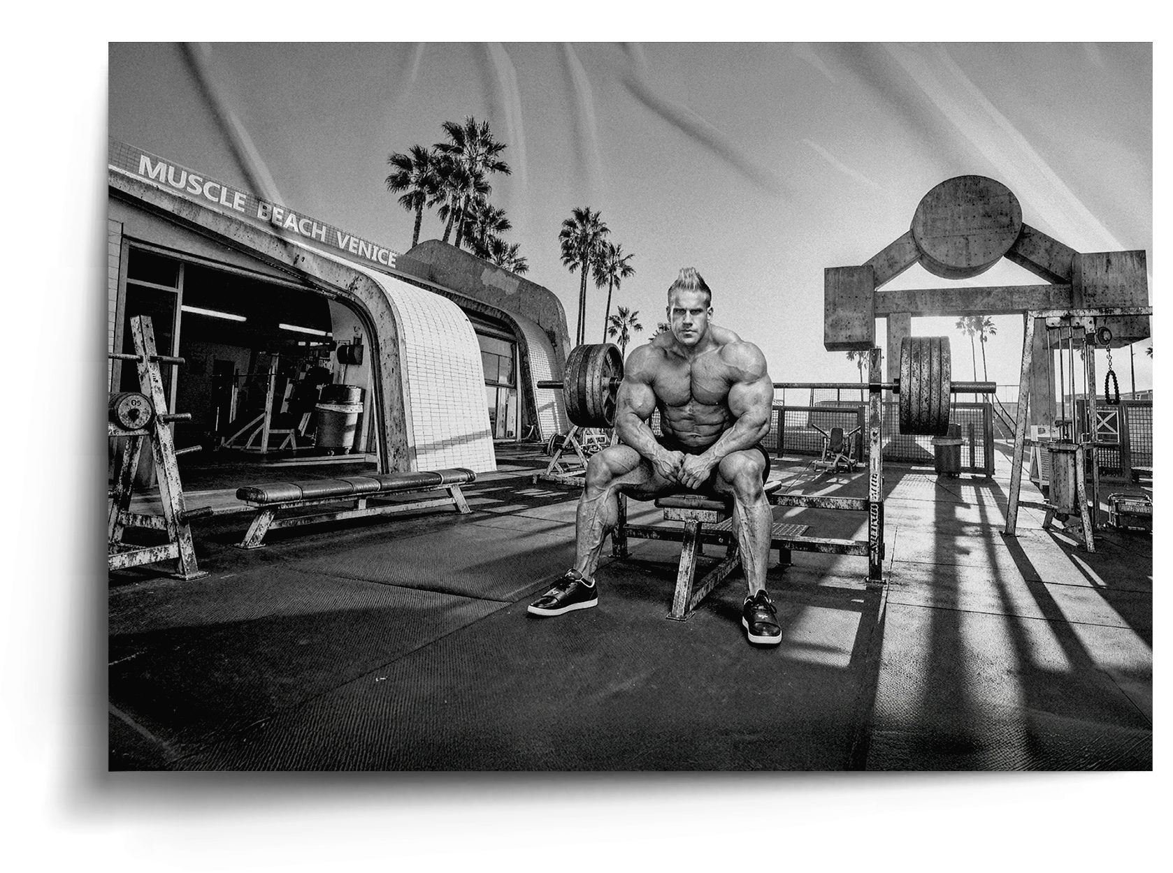 Muscle Beach Poster (24"x18")