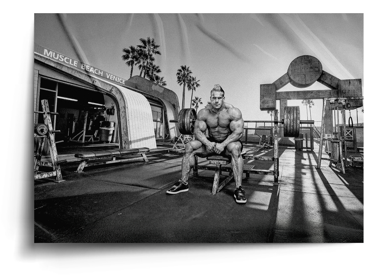 Muscle Beach Poster (24"x18")