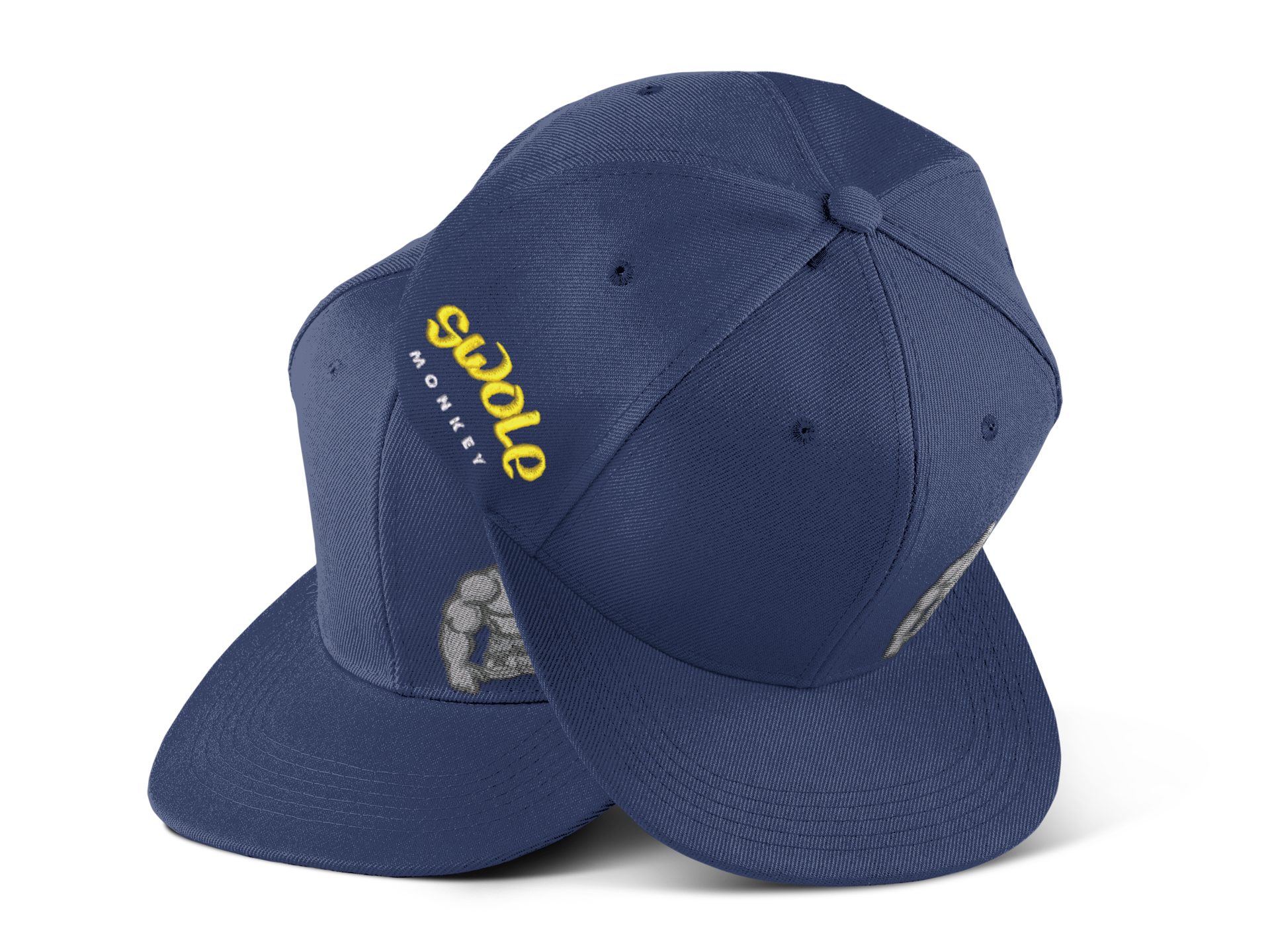 Swole Monkey Snapback Hat