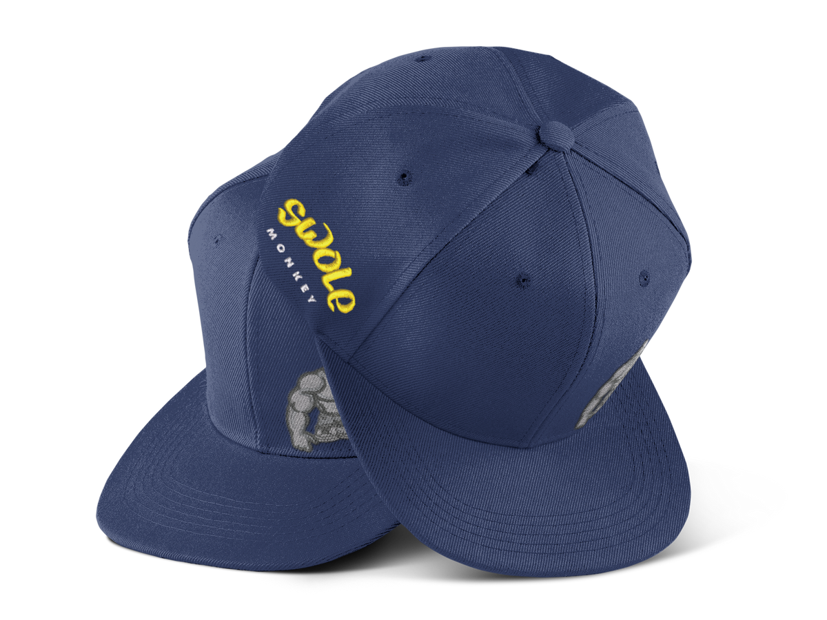Swole Monkey Snapback Hat