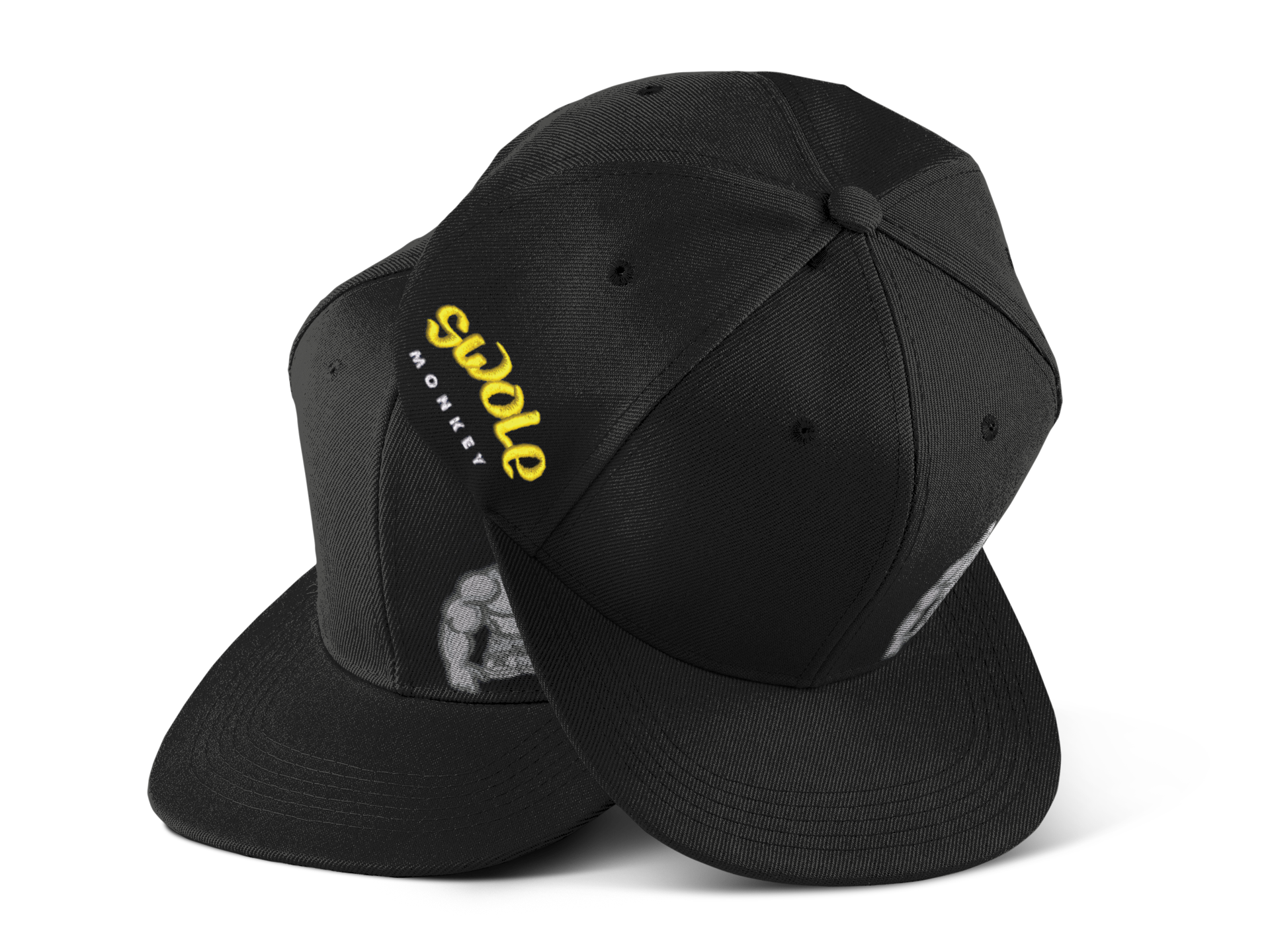 Swole Monkey Snapback Hat