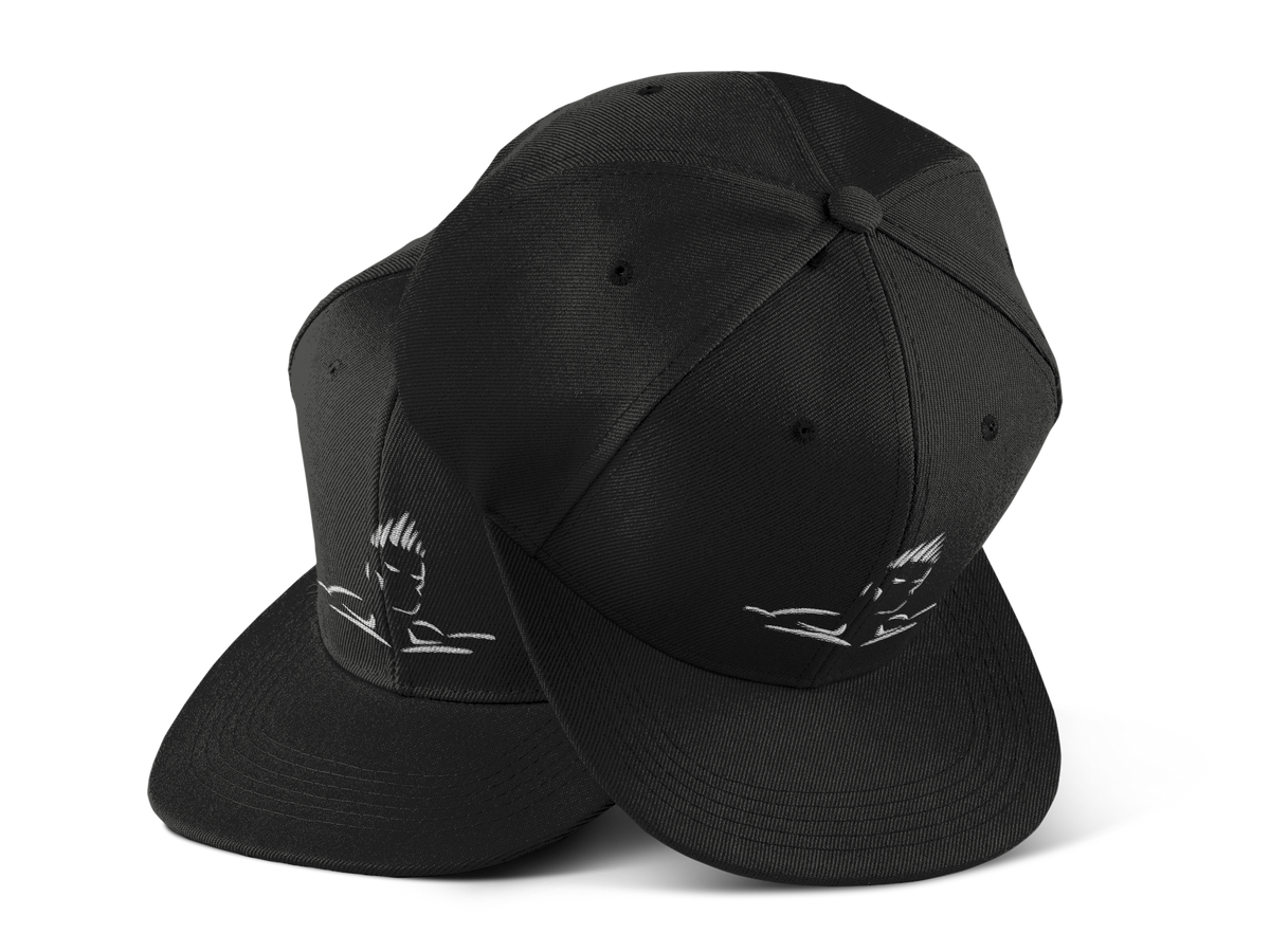 Head Icon Snapback Hat