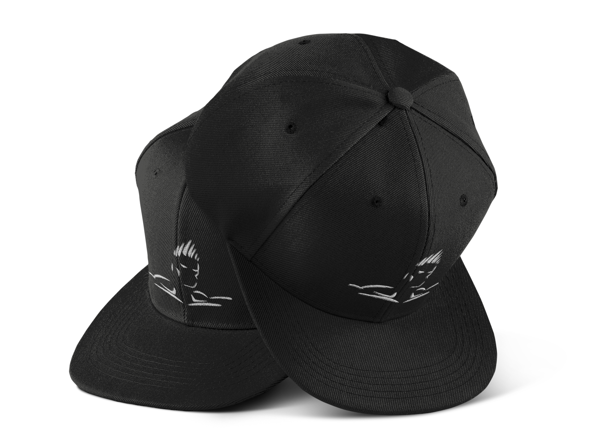 Head Logo Snapback Hat